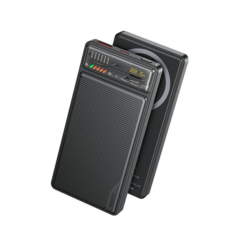 Yesido YP57 Type-C+USB Dual Output 10000mAh Portable Magnetic Power Bank Yesido YP57 Type-C+USB Dual Output 10000mAh Portable Magnetic Power Bank